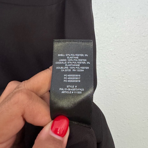Aritzia Babaton Nomination Dress - Black 8 - Picture 10 of 10